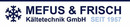 Logo MEFUS & FRISCH Kältetechnik GmbH in Ennigerloh